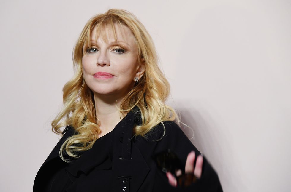 Courtney Love attends the Tom Ford FW 2019 Arrivals during New York Fashion Week: The Shows on Feb. 6, 2019 in New York City.