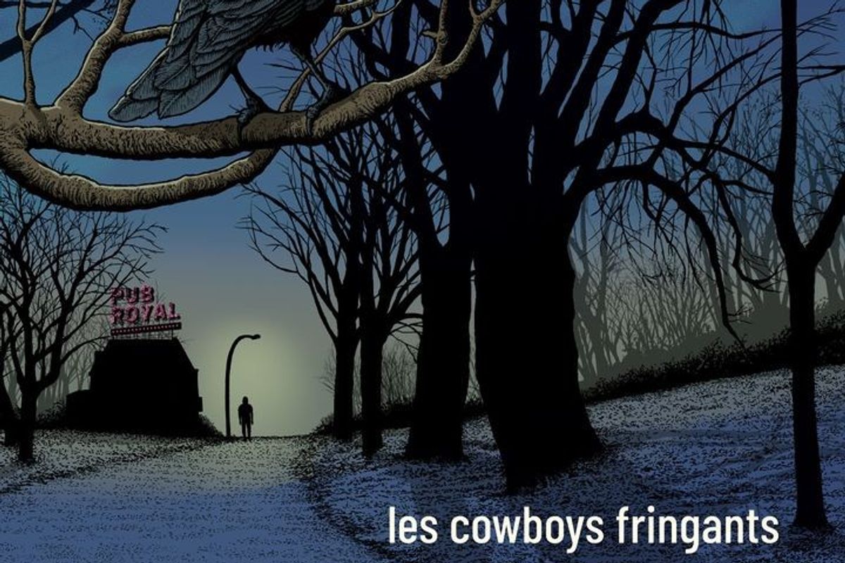 Couverture de l'album Pub Royal des Cowboys Fringants par Pat Hamou