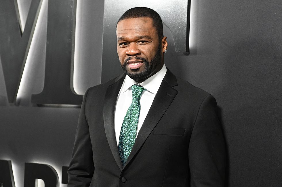 Curtis "50 Cent" Jackson at the season 2 premiere of "BMF" held at TCL Chinese Theatre on January 5, 2022 in Los Angeles, California.