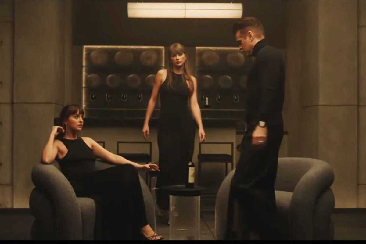 Dakota Johnson, Taylor Swift & Colin Farrell