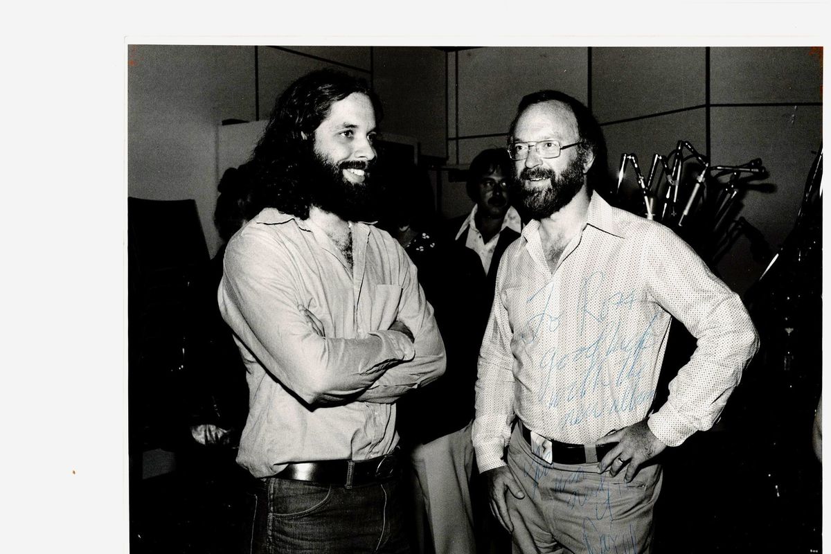 Dan Hill with Ross Reynolds back in the GRT era.