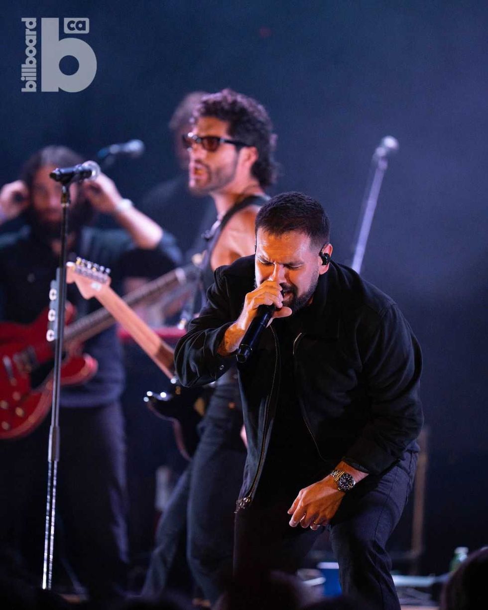 Dan + Shay perform at Billboard Canada THE STAGE at the Opera House in Toronto on June 14, 2026.