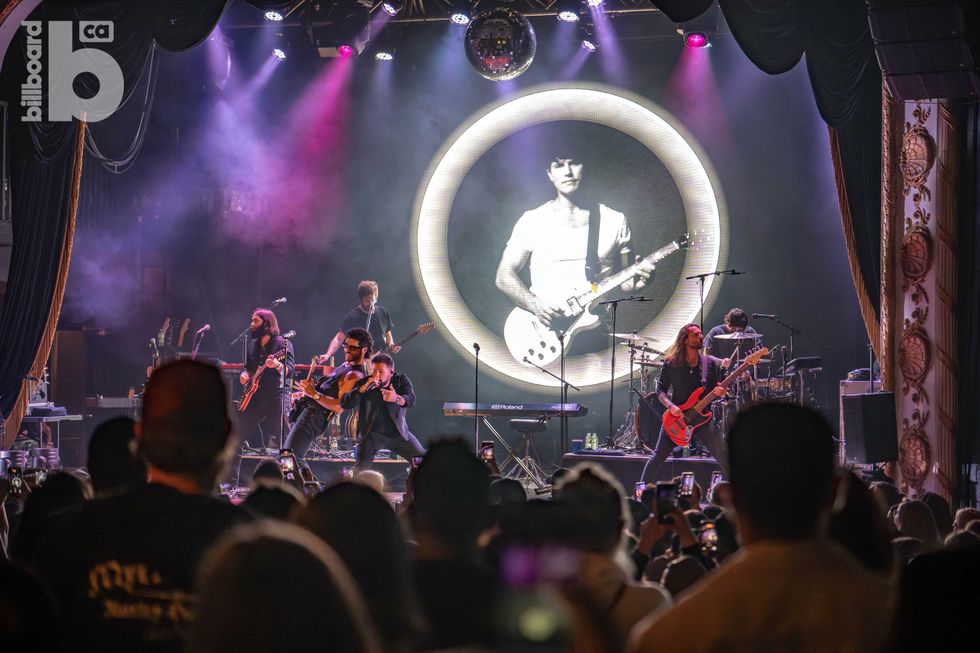 Dan + Shay perform at Billboard Canada THE STAGE at the Opera House in Toronto on June 14, 2026.