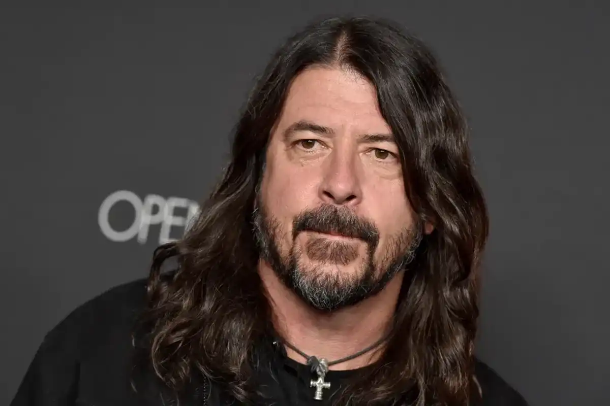 Dave Grohl attends the Los Angeles Premiere of "Studio 666" at TCL Chinese Theatre on Feb. 16, 2022 in Hollywood, Calif.