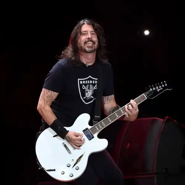 Dave Grohl of Foo Fighters performs onstage during Harley-Davidson's Homecoming Festival - Day 2 at Veterans Park on July 15, 2023 in Milwaukee, Wisconsin.