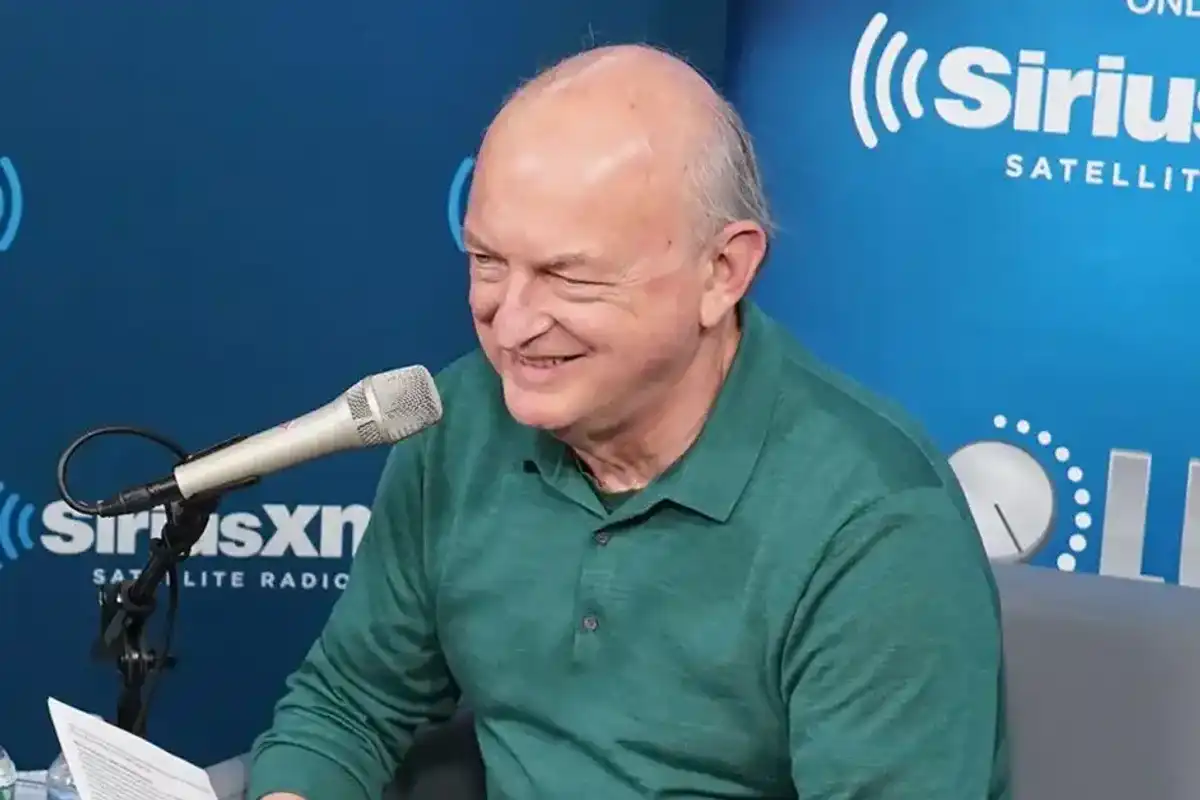 Dave Marsh on SiriusXM's Volume Channel at the SiriusXM Studio on April 27, 2018 in New York City.