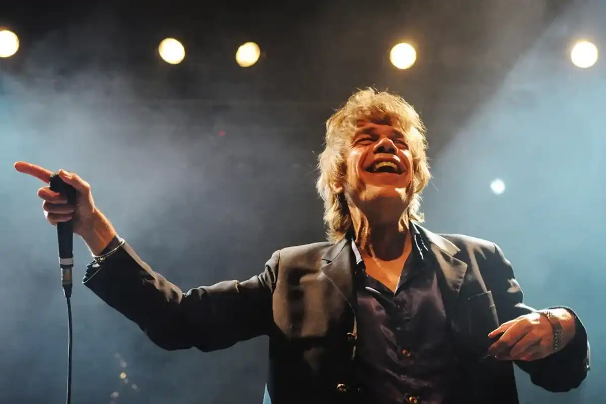 David Johansen of rock group New York Dolls performs live on stage at the Kentish Town Forum on Dec. 4, 2009, in London.