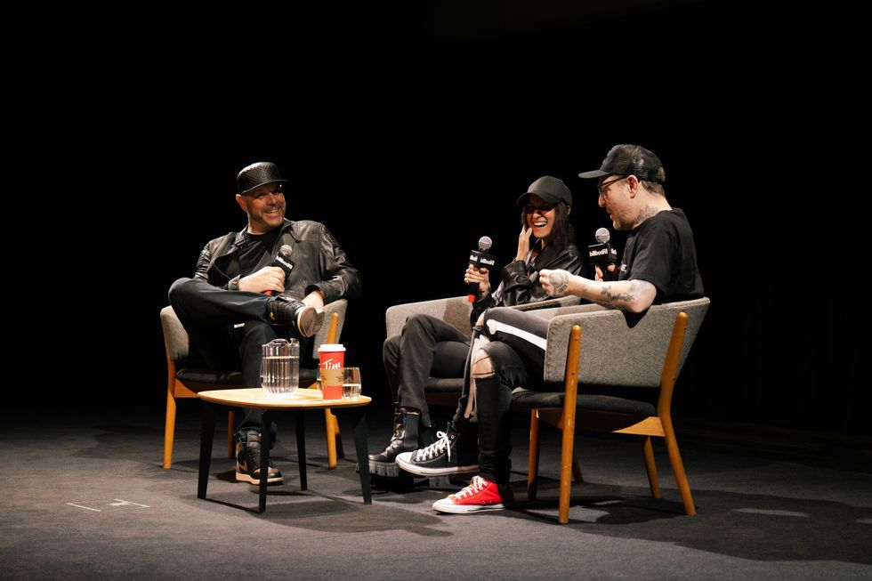 deadmau5 and REZZ at Billboard Summit at NXNE on June 11, 2025 at the TIFF Lightbox in Toronto.