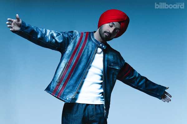 Diljit Dosanjh photographed by Lane Dorsey on July 15 in Toronto. Styling by Alecia Brissett.