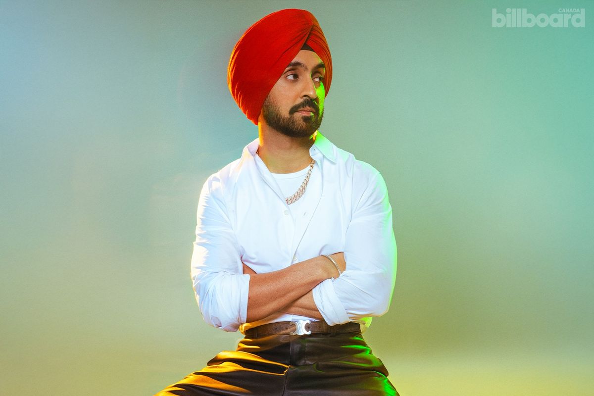 Diljit Dosanjh photographed by Lane Dorsey on July 15 in Toronto. Styling by Alecia Brissett.