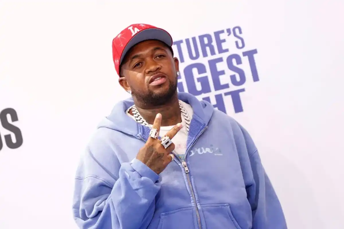 DJ Mustard arrives for the 2024 BET Awards at the Peacock theatre in Los Angeles, June 30, 2024.