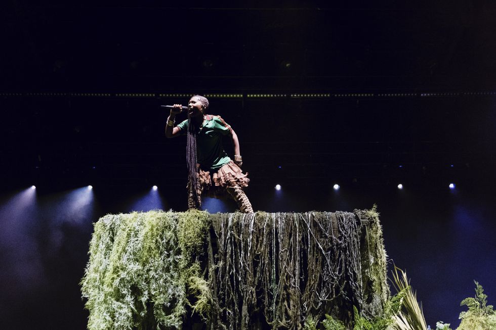 Doechii performs at Osheaga 2025 in Montreal.