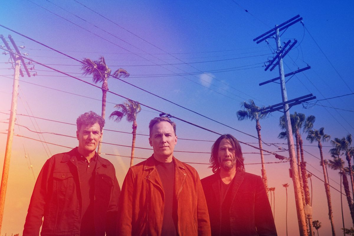 Dogstar, with Keanu Reeves on the right