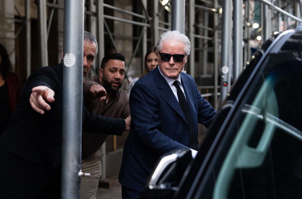 Don Henley of The Eagles leaves Manhattan Criminal Court on Feb. 26, 2024 in New York City.