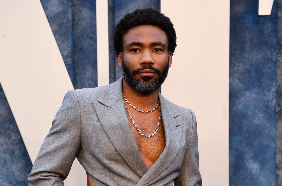 Donald Glover attends the 2023 Vanity Fair Oscar Party Hosted By Radhika Jones at Wallis Annenberg Center for the Performing Arts on March 12, 2023 in Beverly Hills, Calif.