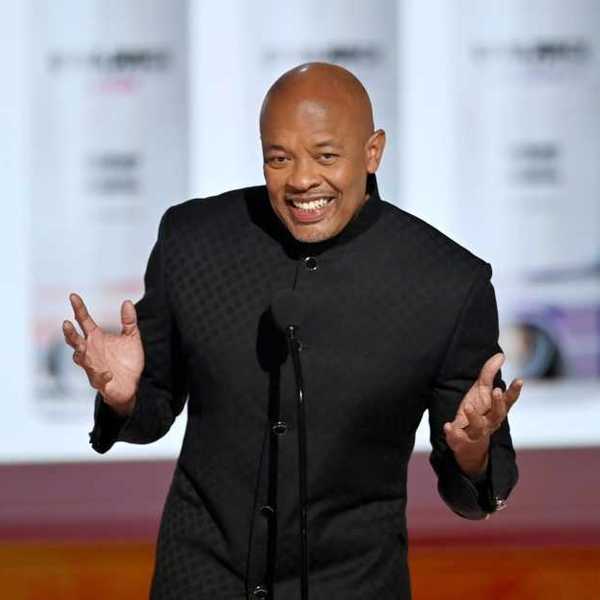 Dr. Dre speaks onstage during the 2025 BET Awards at Peacock Theater on June 09, 2025 in Los Angeles, California.