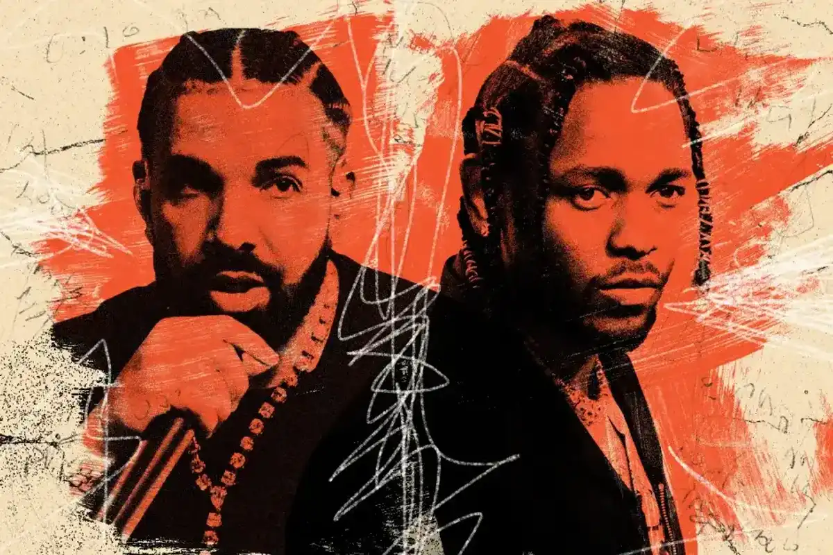 Drake and Kendrick Lamar