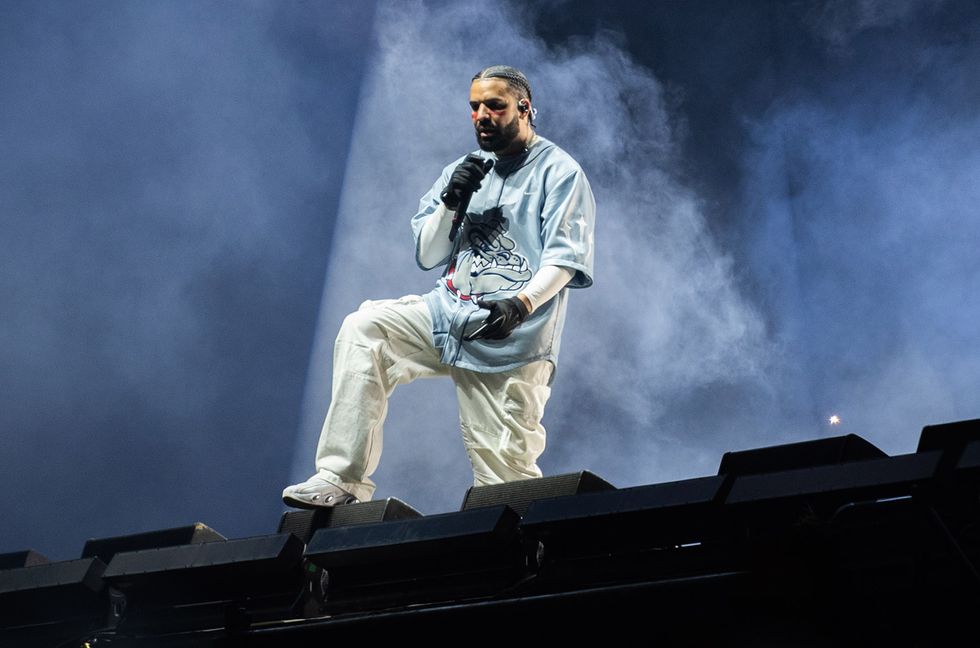 Drake at Dreamville Music Festival held at Dorothea Dix Park on April 2, 2023, in Raleigh, N.C.