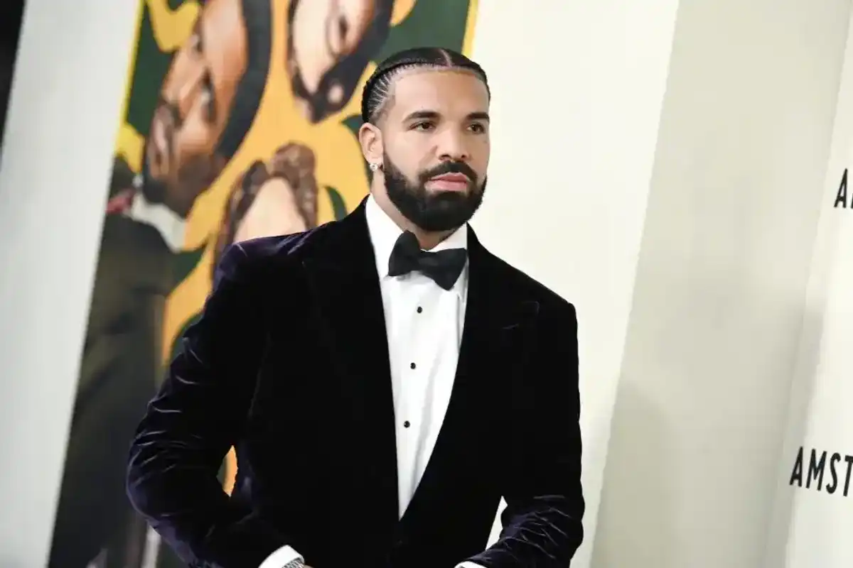 Drake at the world premiere of "Amsterdam" held at Alice Tully Hall on Sept. 18, 2022, in New York City.