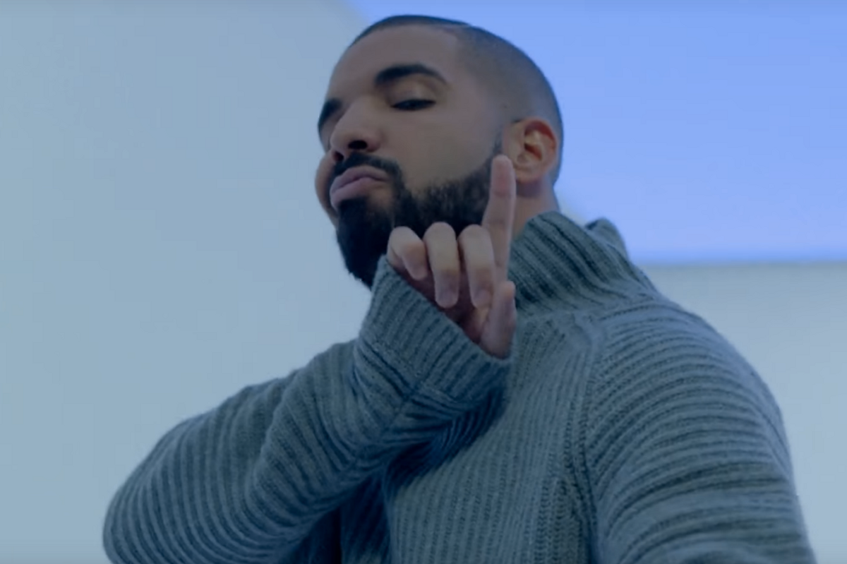 ​Drake in "Hotline Bling" music video