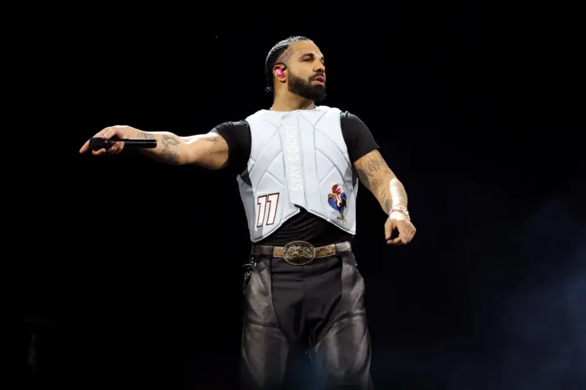 Drake performs live on stage during day two of Wireless Festival 2025 at Finsbury Park on July 12, 2025 in London, England.