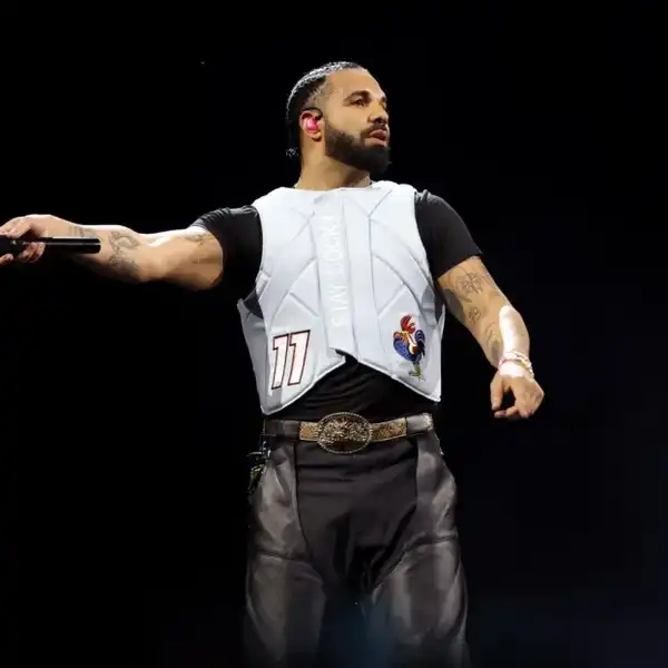 Drake performs live on stage during day two of Wireless Festival 2025 at Finsbury Park on July 12, 2025 in London, England.