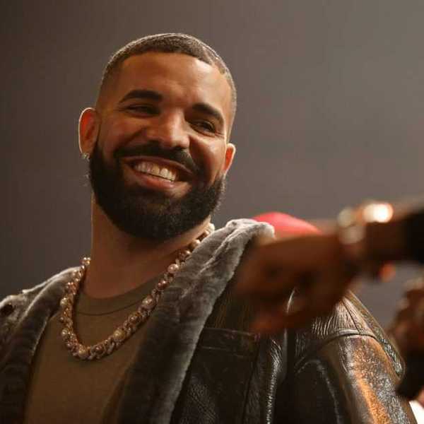 Drake speaks onstage during his Til Death Do Us Part rap battle on Oct. 30, 2021, in Long Beach, Calif.