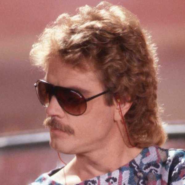 Drummer Frank Beard of American rock band ZZ Top at their concert in Munich, Germany 1986.