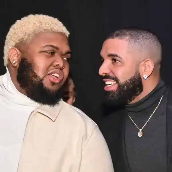Druski and Drake attend The Future: A Gentlemans Club at a private location on Nov. 17, 2021, in Atlanta.