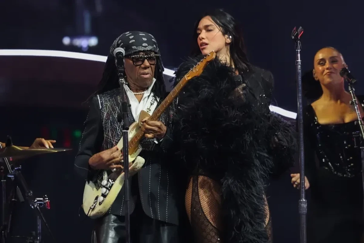 Dua Lipa and Nile Rodgers Team Up for Chic Classic ‘Le Freak’ at MSG Show in New York