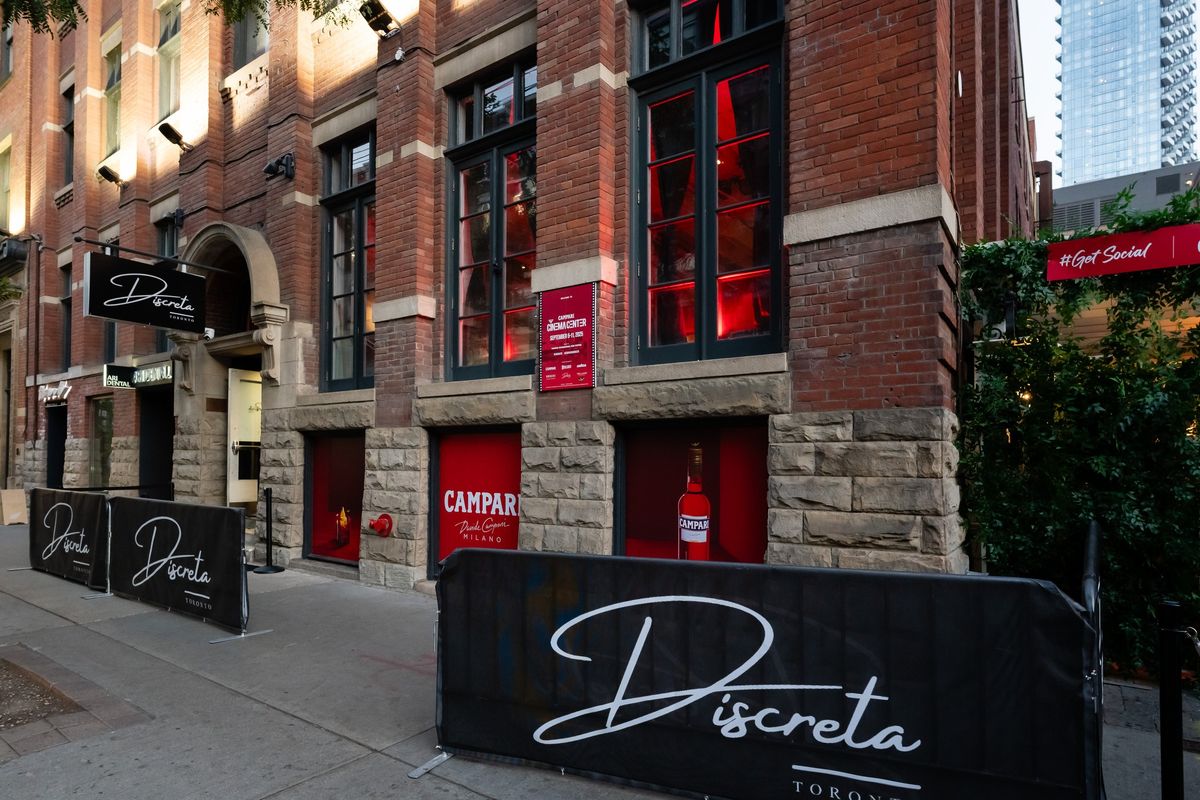 Easy's Waltz premiere party sponsored by Campari and Discreta.