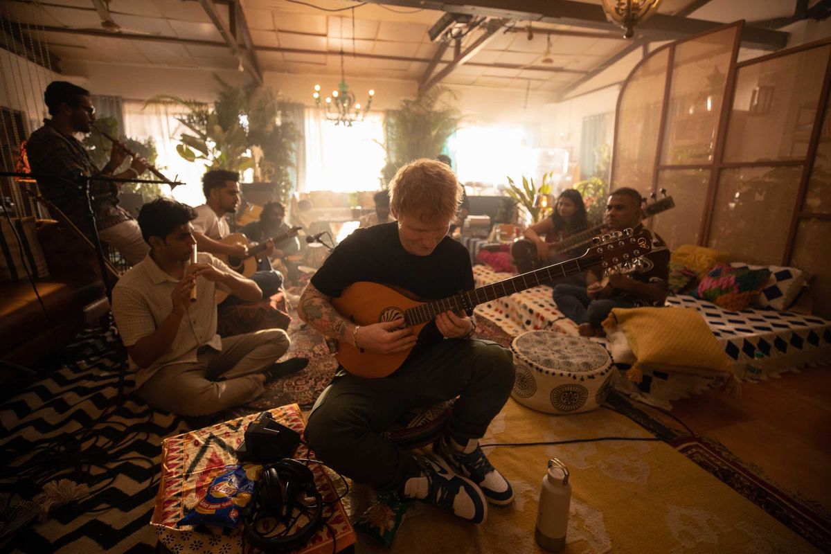 Ed Sheeran in India