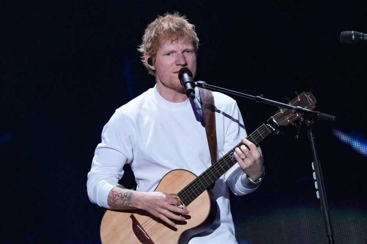 Ed Sheeran performs onstage at iHeartRadio Z100's Jingle Ball 2025 Presented by Capital One held at Madison Square Garden on Dec. 12, 2025, in New York.