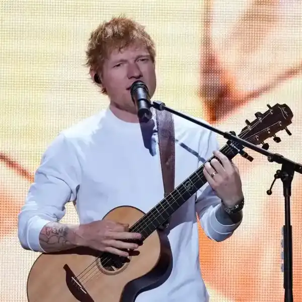Ed Sheeran performs onstage at iHeartRadio Z100's Jingle Ball 2025 Presented by Capital One held at Madison Square Garden on December 12, 2025 in New York, New York.