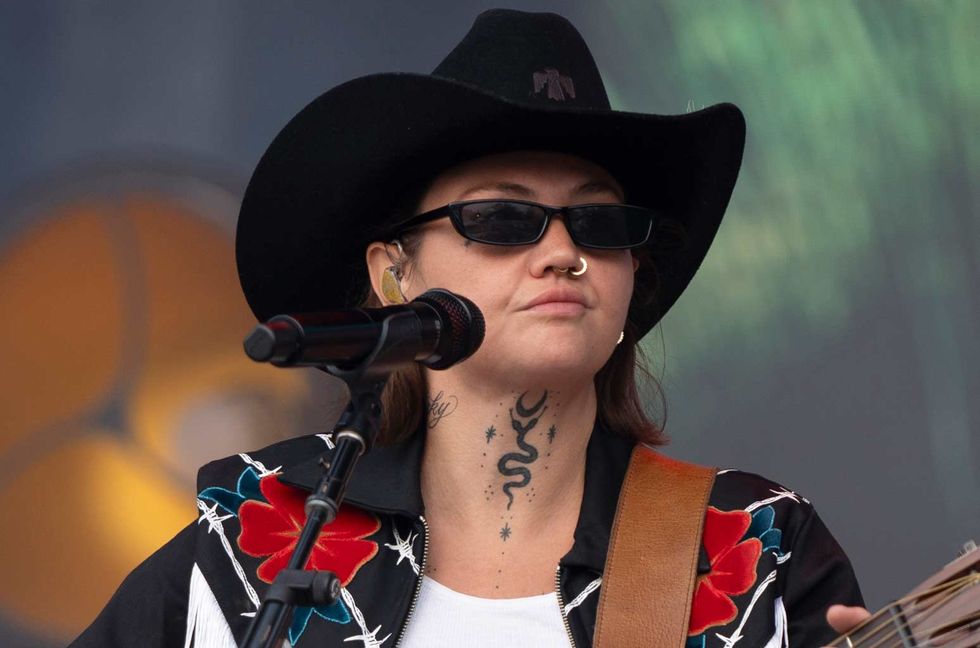 Elle King performs onstage at Country Thunder Wisconsin on July 21, 2024 in Twin Lakes, Wisconsin.