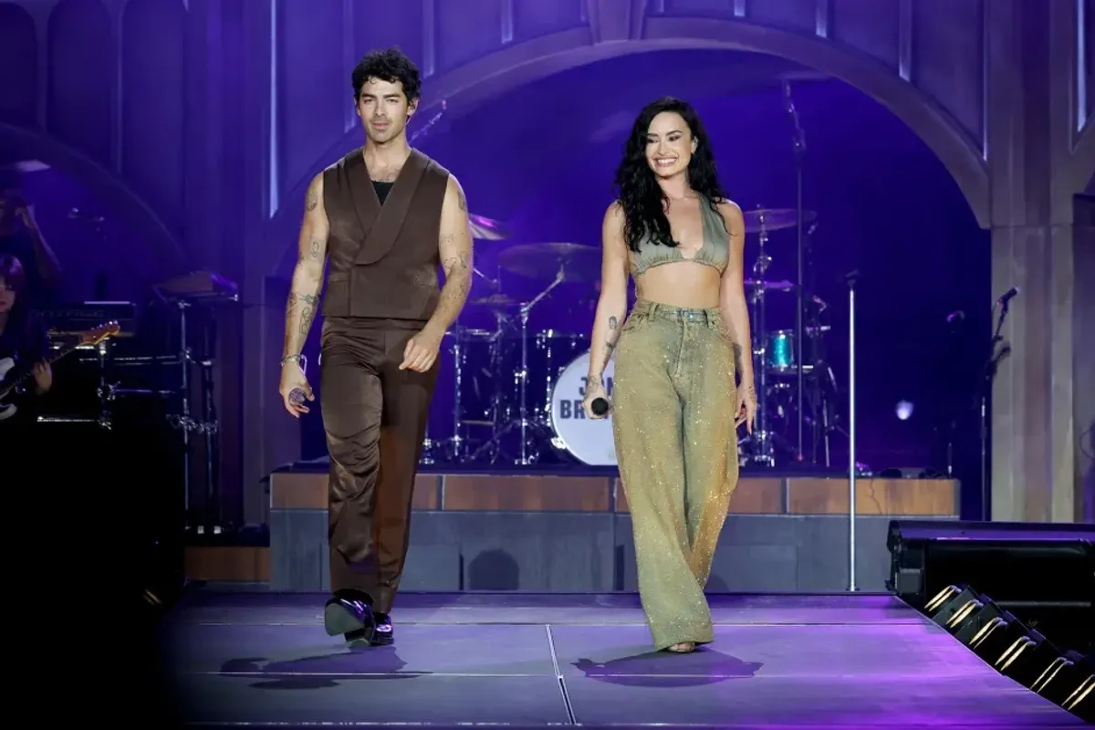 Exes Demi Lovato and Joe Jonas Team Up For ‘Camp Rock’ Classics at Kick Off of Jonas Brothers 20th Anniversary Tour