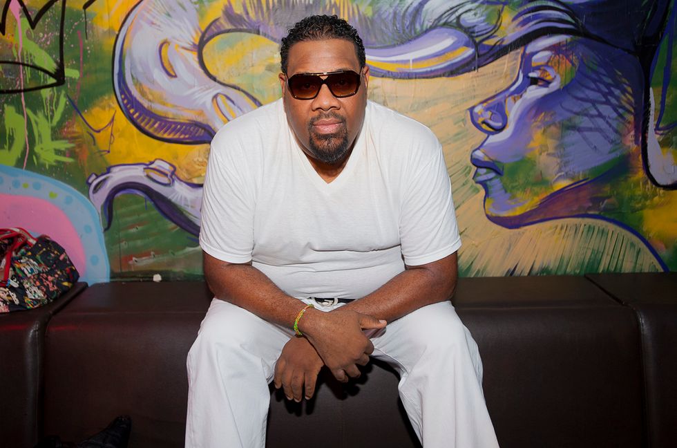 Fatman Scoop at the "Party Tun Up" video shoot at WIP on November 6, 2013 in New York City.