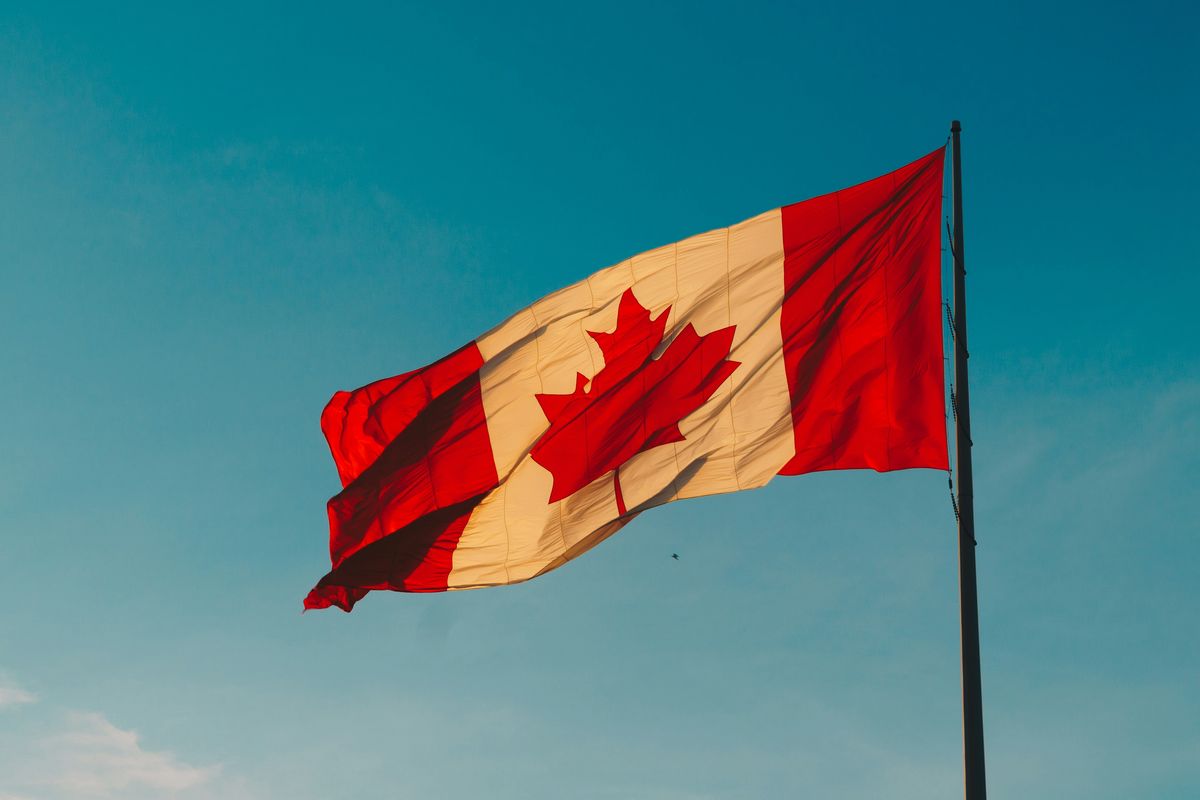 Flag of Canada.