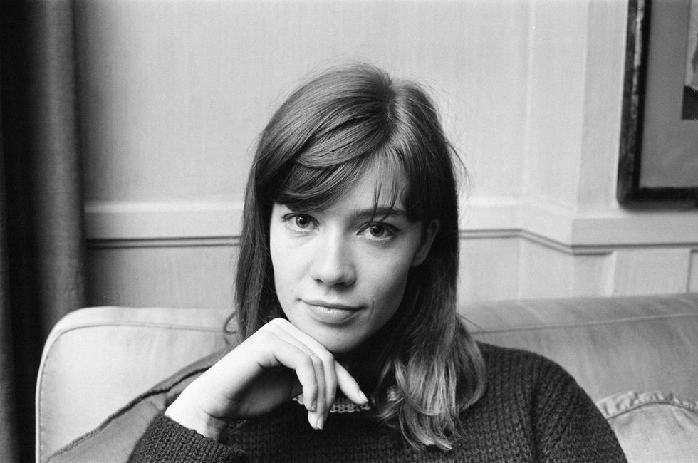 Françoise Hardy pictured in London on Jan. 9, 1964.