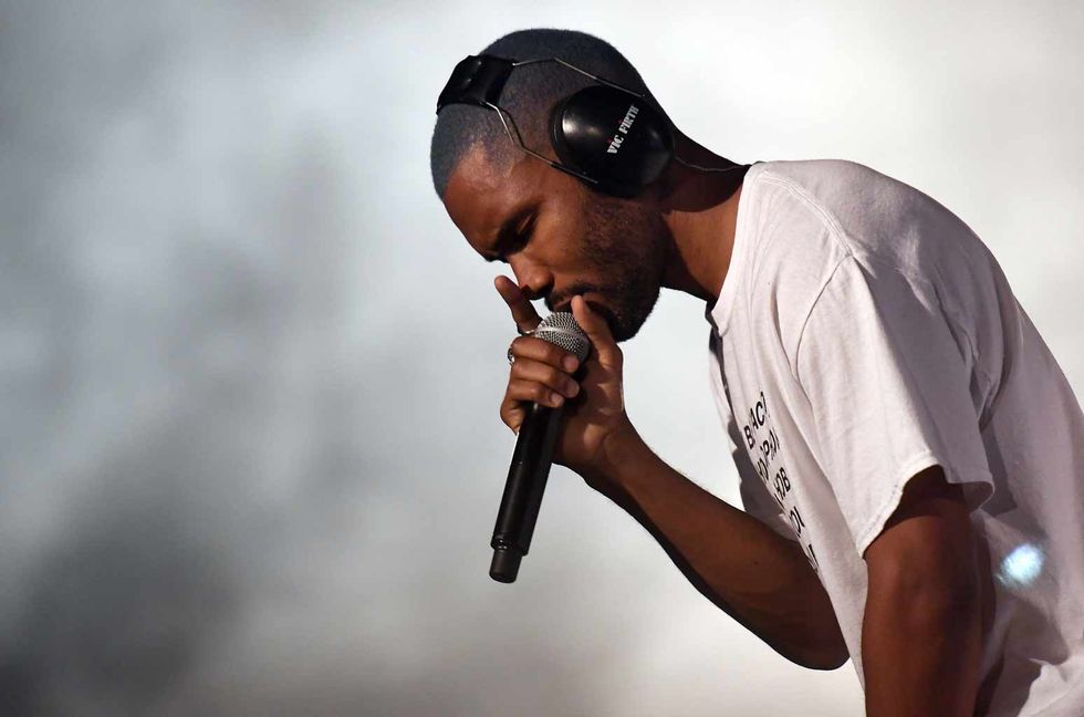 Frank Ocean performs at the 2017 Panorama Music Festival on Randall's Island in New York on July 28, 2017.