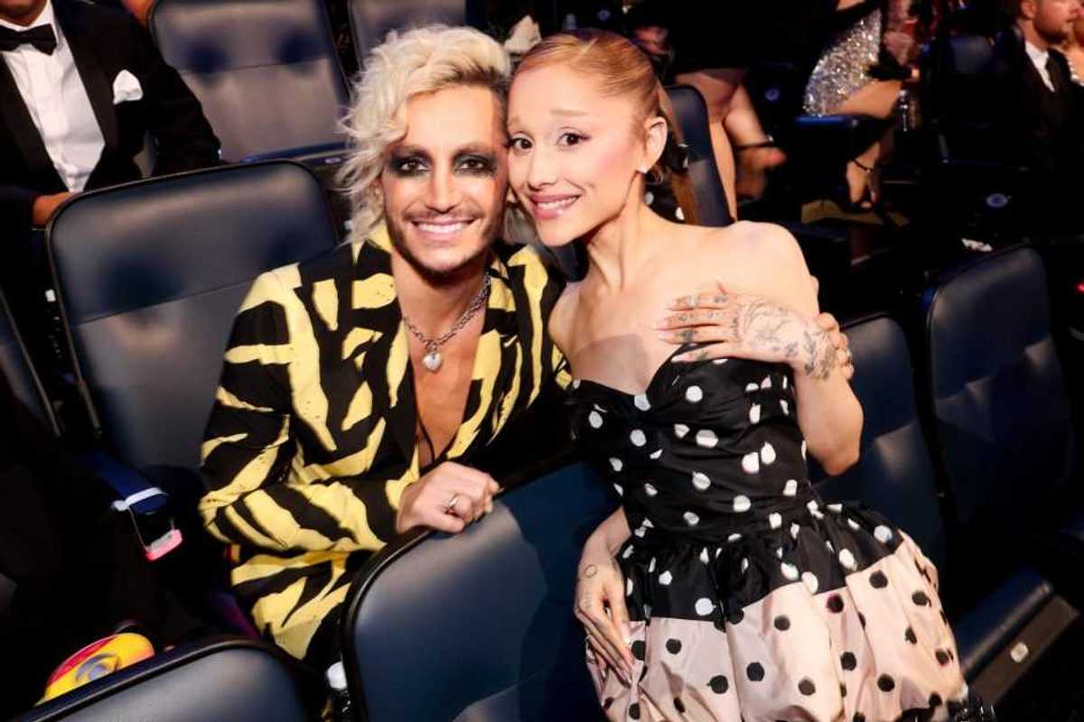 Frankie Grande, Ariana Grande at the MTV Video Music Awards 2025 held at UBS Arena on Sept. 7, 2025, in New York.