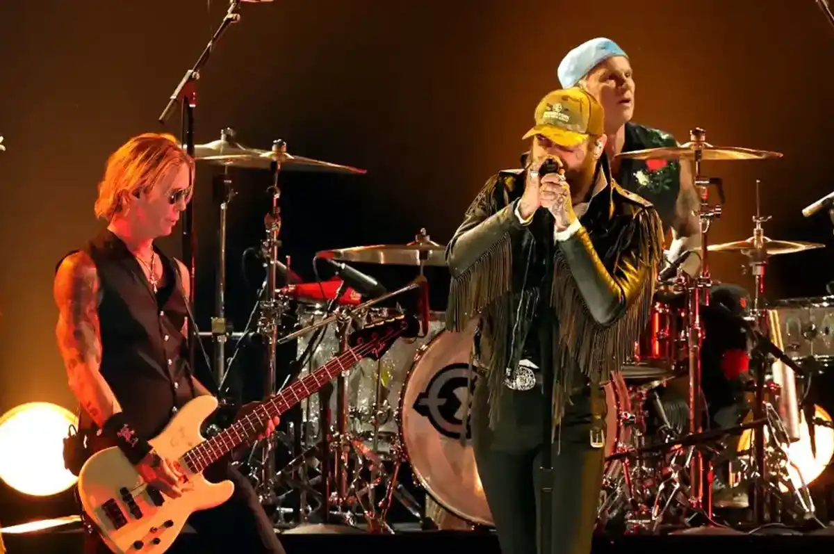 Post Malone, Slash & Duff McKagan Thunder Through Ozzy Osbourne ‘War Pigs’ Tribute at Grammys