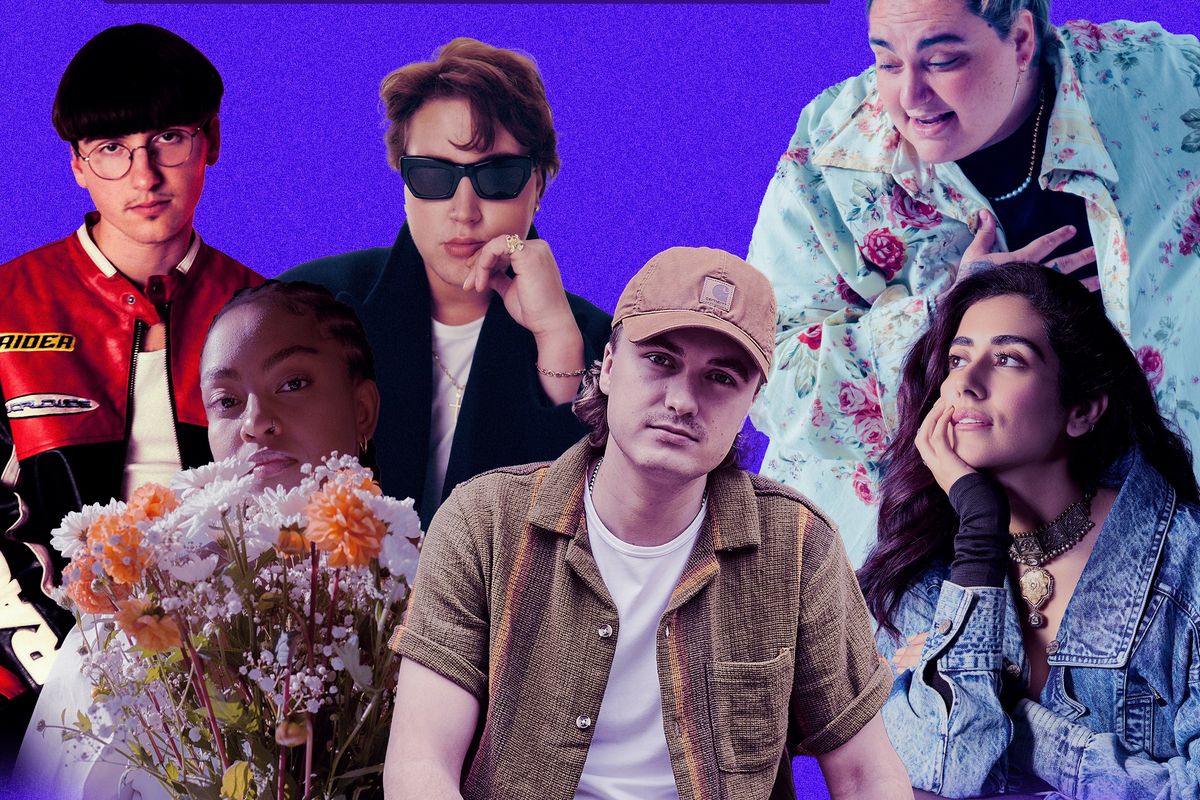 From left: Fredz, Anaïs Cardot, Diamond Café, Owen Riegling, Jamie Fine, Jonita Gandhi