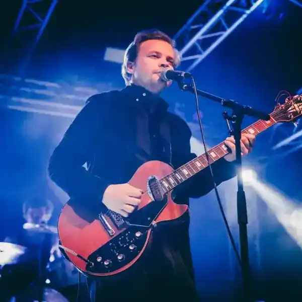 Geordie Greep performs on stage at the Circolo Magnolia in Milan. Milan (Italy), December 9th, 2024.