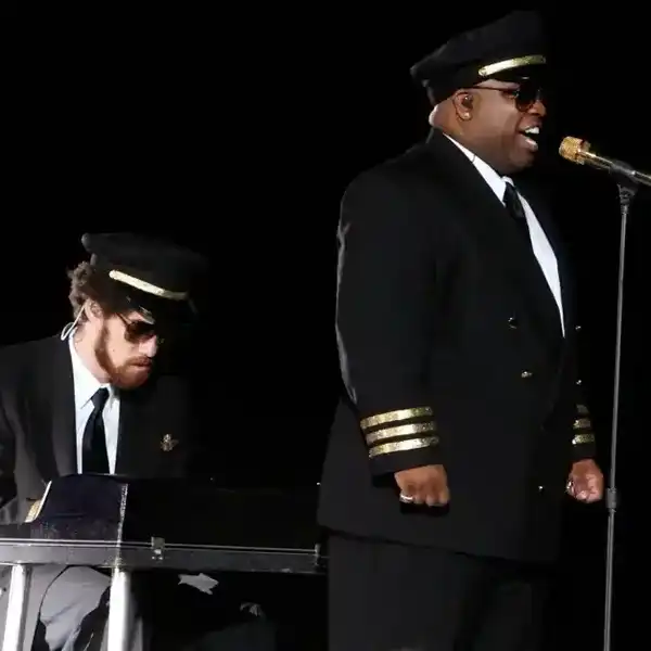 Gnarls Barkley performs "Crazy" onstage at the 49th Annual Grammy Awards at the Staples Center on February 11, 2007 in Los Angeles, California.