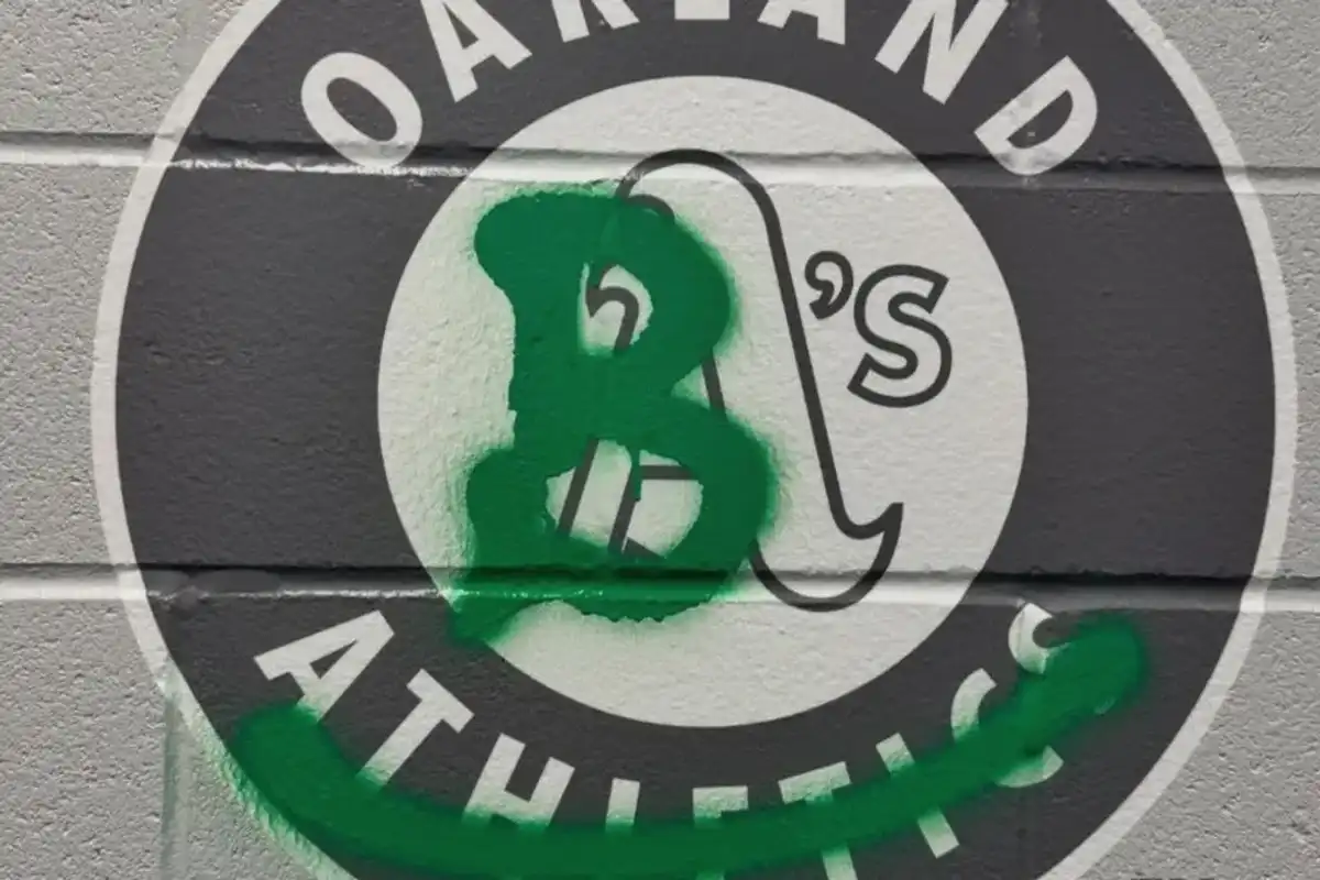 Green Day's Billie Joe Armstrong's handiwork at the Rogers Centre in Toronto