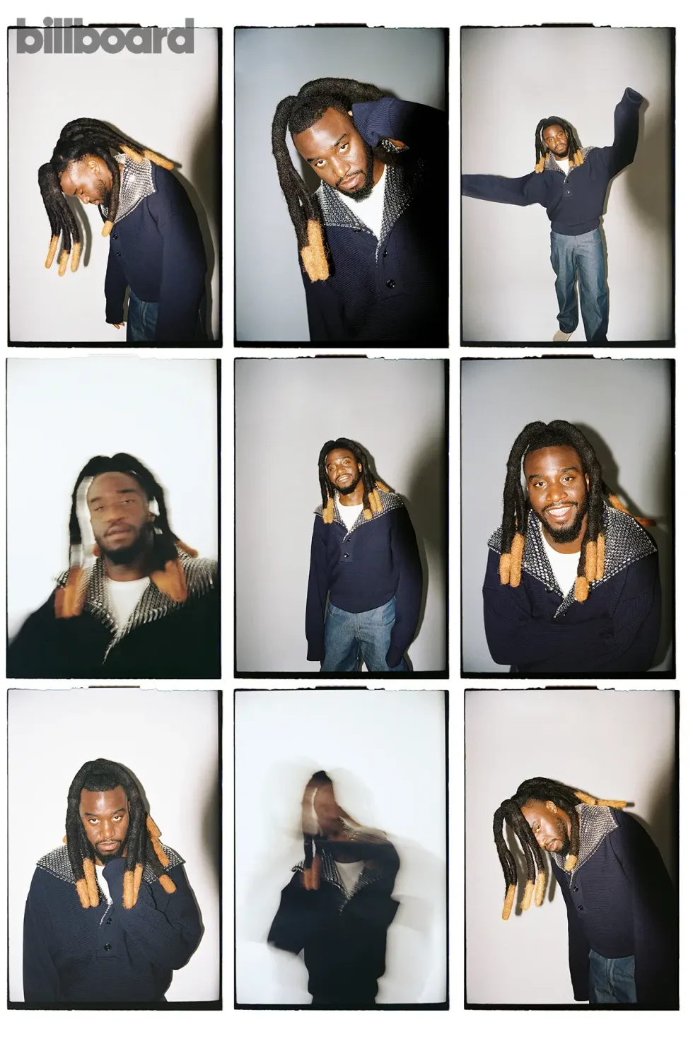 Gucci sweater, Helmut Lang archive top, Levi\u2019s jeans, Birkenstock shoes.