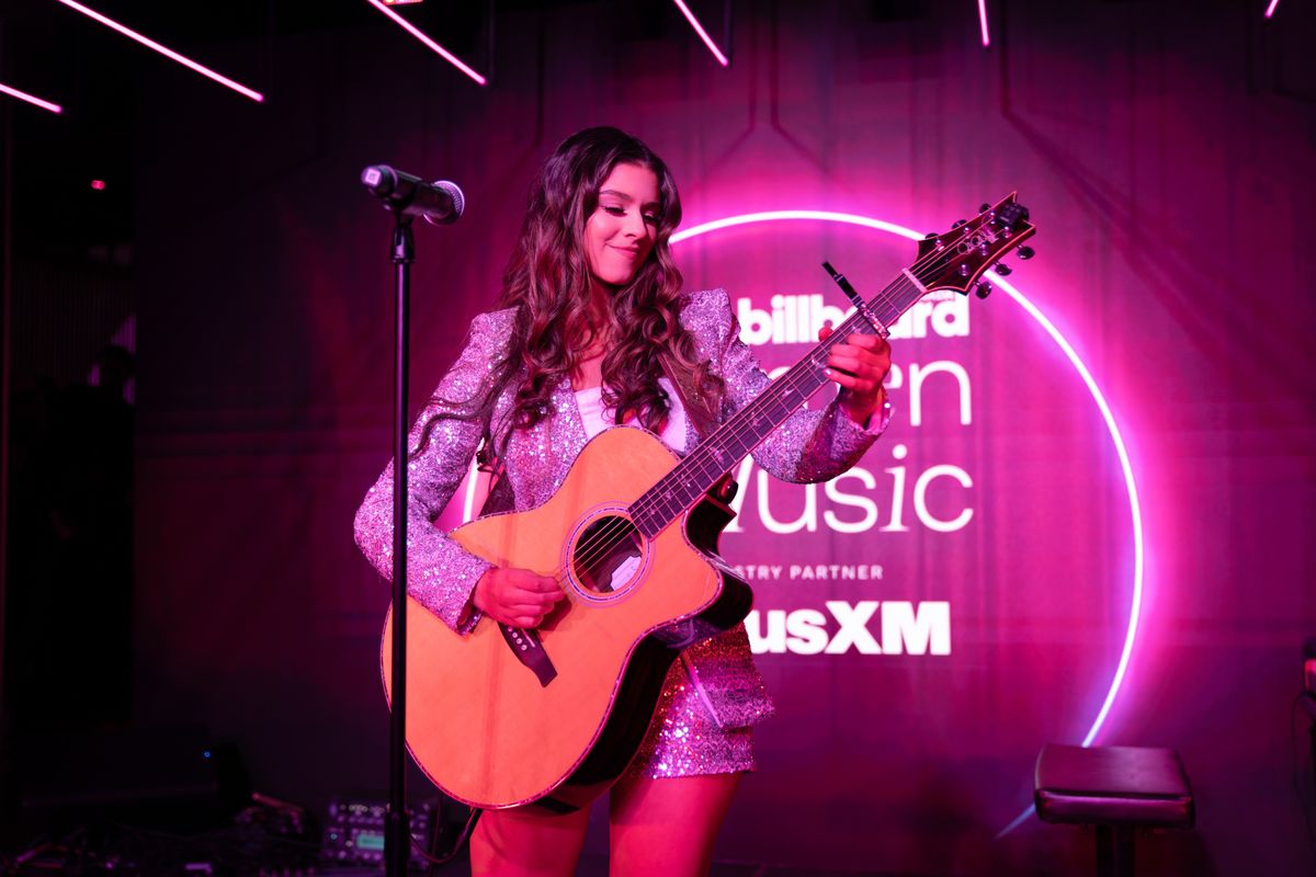 Hailey Benedict onstage at Billboard Canada Women in Music in Toronto on Sept. 7, 2024.