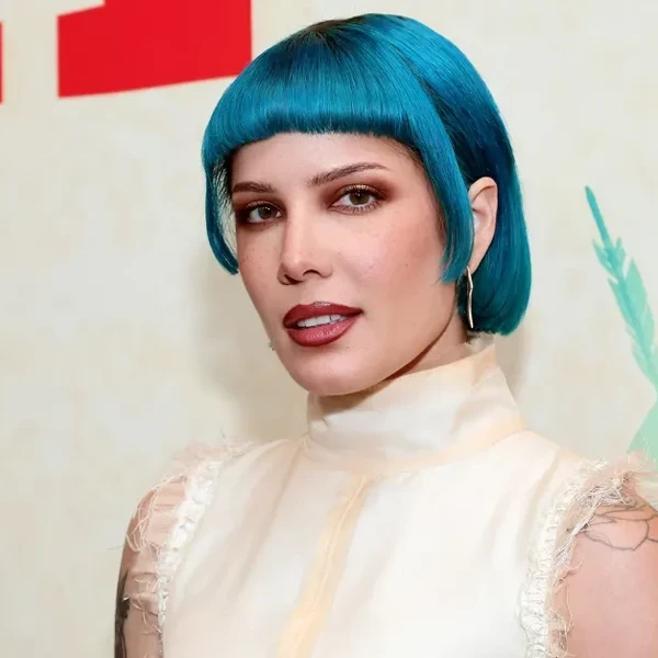 Halsey attends the Los Angeles Special Screening of "Americana" at Desert 5 Spot on August 03, 2025 in Los Angeles, California.