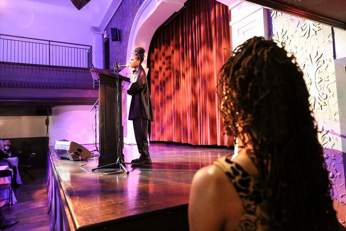 Haviah Mighty at MMF Canada's Honour Roll 2023.